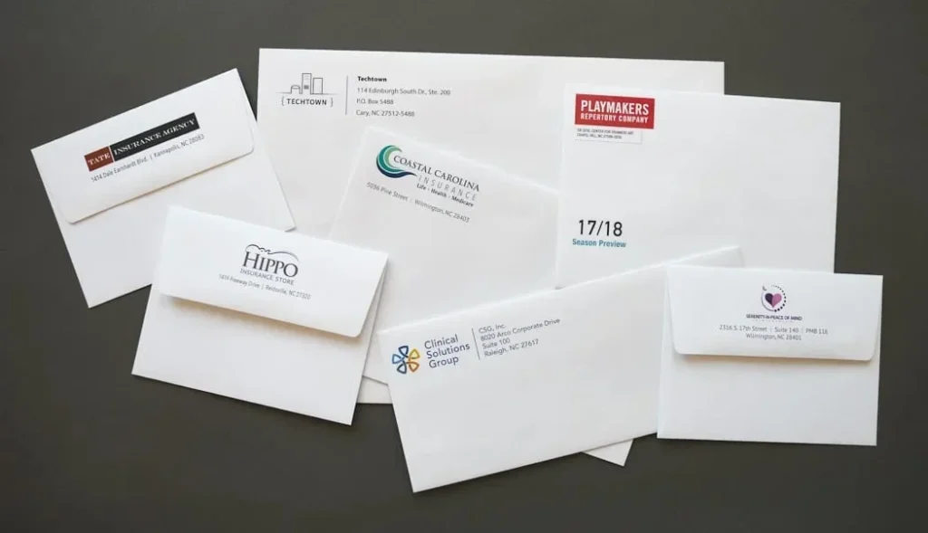 Envelope Printing Wilmslow